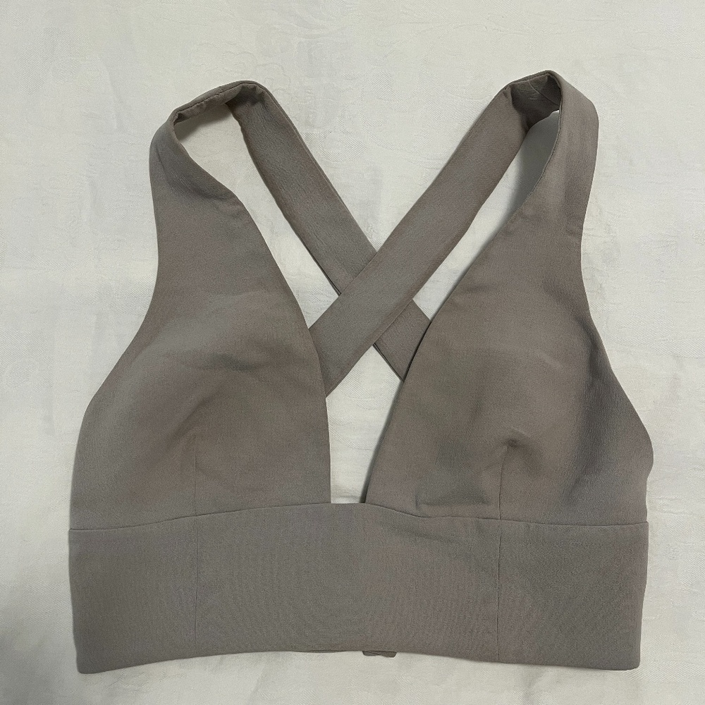WILFRED Grey Crop Top